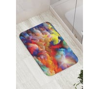 Коврик противоскользящий JoyArty "Небесная палитра" для ванной, сауны, бассейна, bath_792