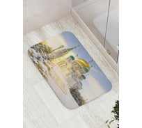 Коврик противоскользящий JoyArty "Золотой храм" для ванной, сауны, бассейна, bath_79765