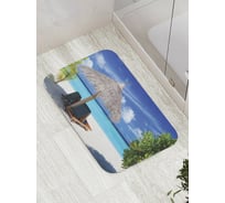 Коврик противоскользящий JoyArty "Натуральный зонт" для ванной, сауны, бассейна, bath_9380