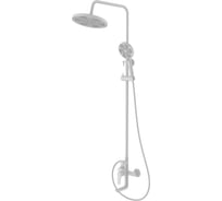 Смеситель для ванны с верхним душем Milardo  белый матовый, Dale, , DALWT3FM06