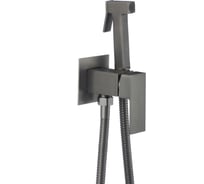 Смеситель D-Lin D180302-S с гигиеническим душем, графит D183202-S