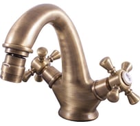 Смеситель для биде RavSlezak MORAVA RETRO с донным клапаном пластик MK343.5SM