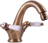 Смеситель для биде RavSlezak MORAVA RETRO с донным клапаном пластик MK543.5SM