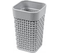 Стакан для зубных щеток Plast Team Oslo, серый шторм 225178