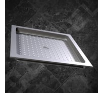 Поддон душевой CAPEL 900x900 мм, антивандальный, из нержавеющей стали AISI 304 CAP-DP-02