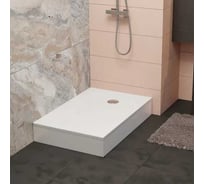 Душевой поддон RGW STYLE 80x140x6 мм, h3.5, прямоугольный, 90 мм (FW5-8 + сифон в комплекте) 16183814-11
