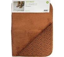 Коврик для ванной комнаты Смарт.ру 65х45 коричневый 1060-3LV Brown