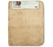 Коврик для ванной комнаты Смарт.ру 80х50 бежевый 1060-4Beige