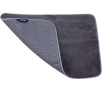 Коврик для ванной комнаты Смарт.ру 80х50 серый 1060-4Gy