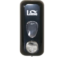 Диспенсер для жидкого мыла LIME 0.6 л, заливной, черный 971002