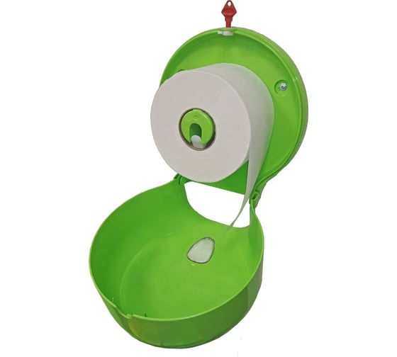 Диспенсер для туалетной бумаги LIME 200 м, зеленый 915204