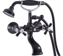 Смеситель для душа RavSlezak MORAVA RETRO с душевым комплектом MK159.5/2CMATC