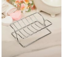 Мыльница Доляна прямоугольная, 11х8х3.5 см 890882