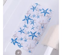 SPA-коврик для ванны Доляна Моркие звезды 35х65 см, галька крупная 5139239