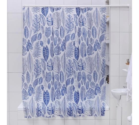 Штора для ванной Доляна Волшебный лес 180х180 см, EVA 4446532 1