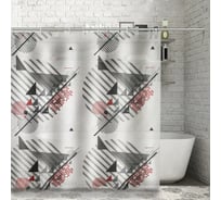 Штора для ванной Доляна Малевич 180х180 см, EVA 4097275