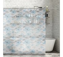 Штора для ванной Доляна Лира 180х180 см, EVA 4093230