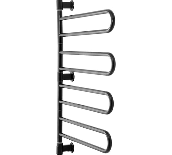 Полотенцесушитель ENERGY U chrome G4 RAL 9005 чёрный матовый + ECO 2 Чёрный УТ-УТ-01222