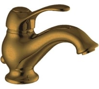 Смеситель на раковину FIMA CARLO FRATTINI LAMP с донным клапаном, цвет бронза F3301BR