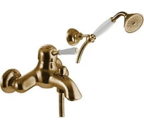 Смеситель для ванны FIMA CARLO FRATTINI BELL внешнего монтажа с душевым комплектом F3364BR