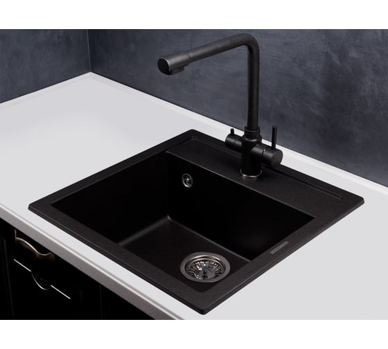 Смеситель Kuppersberg Geo KG2385CR BLACK 8362