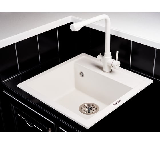 Смеситель Kuppersberg Geo KG2385CR WHITE 8367 1