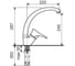 Смеситель Kuppersberg GUS KG2511 GREY 8349 2