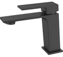Смеситель для умывальника, матовый черный IDDIS Рамп (Ramp), , RAMBL00i01