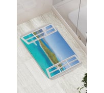 Коврик противоскользящий JoyArty "Морской вид" для ванной, сауны, бассейна, bath_7791