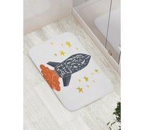 Коврик противоскользящий JoyArty "Космическая любовь" для ванной, сауны, бассейна, bath_7823