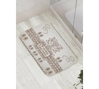 Коврик противоскользящий JoyArty "21 год вместе" для ванной, сауны, бассейна, bath_7863
