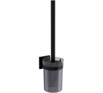 Ершик для унитаза Vitra Root с держателем, черный матовый A4481136