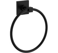 Держатель для полотенец Vitra Root Round черный матовый A4480236