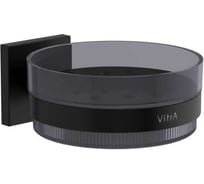 Мыльница Vitra Root черный матовый A4481236