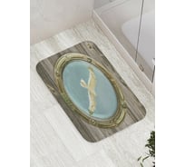 Коврик противоскользящий JoyArty "Корабельная чайка" для ванной, сауны, бассейна, bath_7895