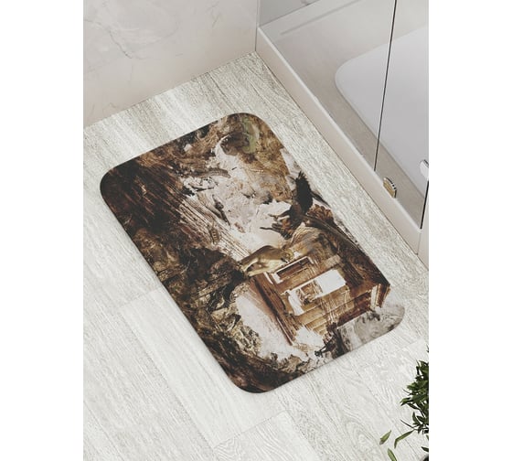 Коврик противоскользящий JoyArty "Отголоски греческих мифов" для ванной, сауны, бассейна, bath_8018 1