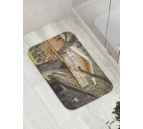 Коврик противоскользящий JoyArty "Поместье на дереве" для ванной, сауны, бассейна, bath_8147