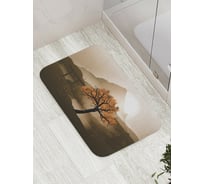 Коврик противоскользящий JoyArty "Дерево счастья" для ванной, сауны, бассейна, bath_8019