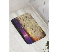 Коврик противоскользящий JoyArty "Расцветающий закат" для ванной, сауны, бассейна, bath_8040