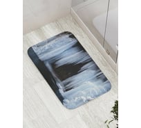 Коврик противоскользящий JoyArty "Ледяная пещера" для ванной, сауны, бассейна, bath_7909