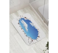 Коврик противоскользящий JoyArty "Небесное отверстие" для ванной, сауны, бассейна, bath_8069