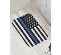 Коврик противоскользящий JoyArty "Американская ночь" для ванной, сауны, бассейна, bath_8136