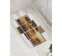 Коврик противоскользящий JoyArty "Дикий пазл" для ванной, сауны, бассейна, bath_8027