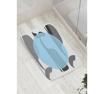 Коврик противоскользящий JoyArty "Круг с кашалотами" для ванной, сауны, бассейна, bath_7913