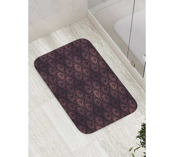 Коврик противоскользящий JoyArty "Драгоценные чешуйки" для ванной, сауны, бассейна, bath_7947 1