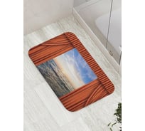 Коврик противоскользящий JoyArty "Морской занавес" для ванной, сауны, бассейна, bath_8481