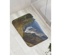Коврик противоскользящий JoyArty "Водопад на Гранд-Каньон" для ванной, сауны, бассейна, bath_8452