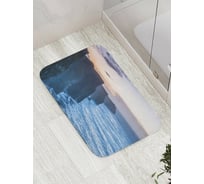 Коврик противоскользящий JoyArty "Морские обрывы" для ванной, сауны, бассейна, bath_8444