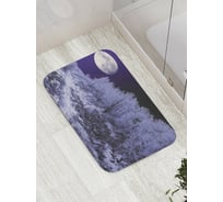 Коврик противоскользящий JoyArty "Зимние ночи" для ванной, сауны, бассейна, bath_8447