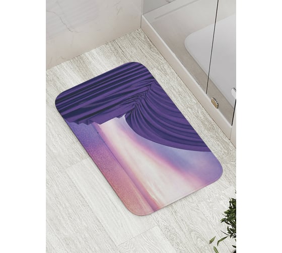 Коврик противоскользящий JoyArty "Домашний океан" для ванной, сауны, бассейна, bath_8489 1